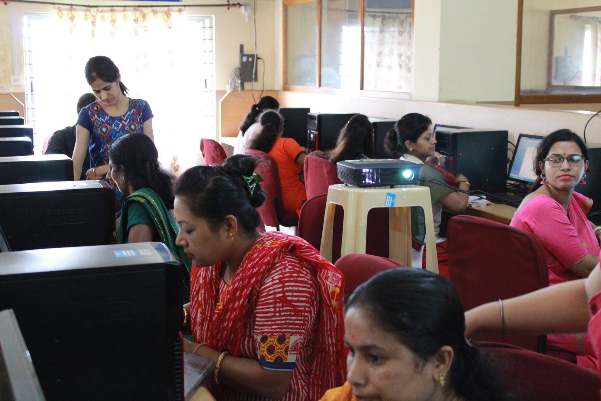 Office Automation Training for SOS Children's Village Guwahati